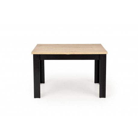 BAGIO Spisebord med udtræk, Artisan Eg / Sort