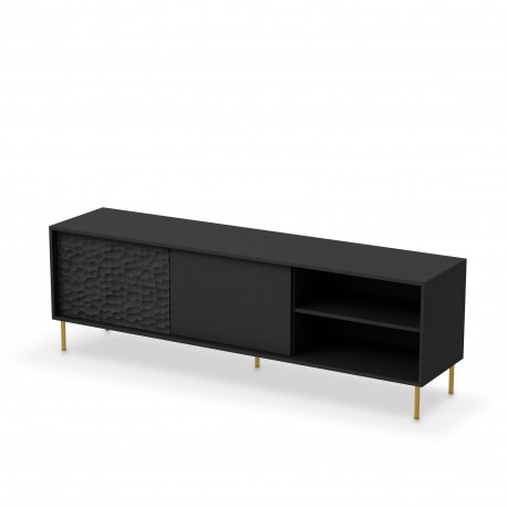 BULLET RTV-1 TV bord, Sort/guld
