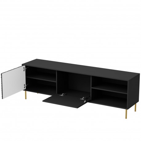 BULLET RTV-1 TV bord, Sort/guld