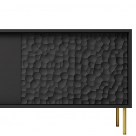 BULLET RTV-1 TV bord, Sort/guld