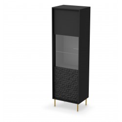 BULLET W-1 Vitrine, Sort/Guld