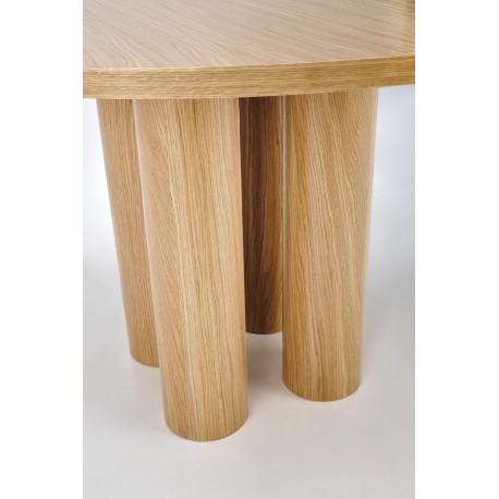 ELEFANTE Rundt spisebord, Naturlig eg