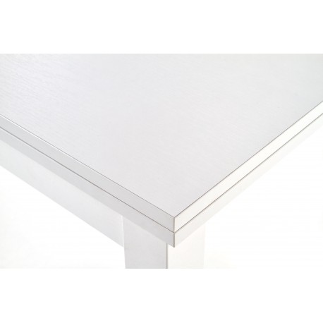 GRACJAN Spisebord med Udtræk 80-160 cm - Hvid