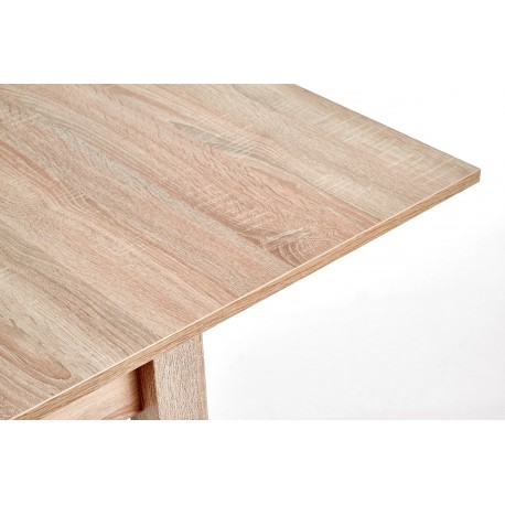 GRACJAN Spisebord med udtræk - Sonoma eg 80-160cm