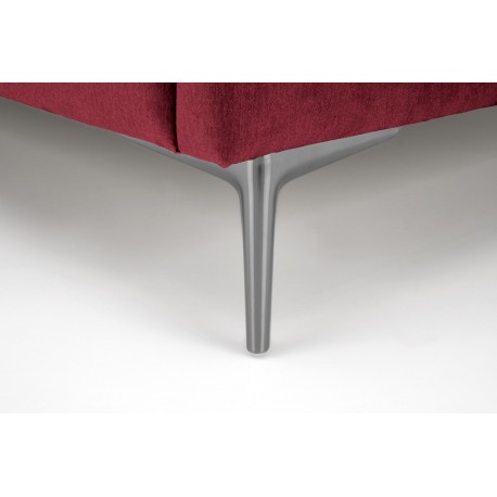 MODULO W4 sengegavl - mørkerød Monolith 59