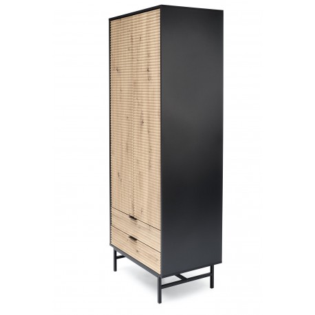 MURANO S-1 Garderobe, Håndværks Eg / Sort