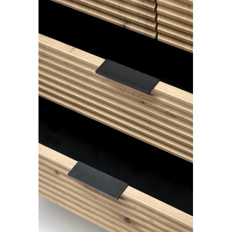 MURANO S-1 Garderobe, Håndværks Eg / Sort