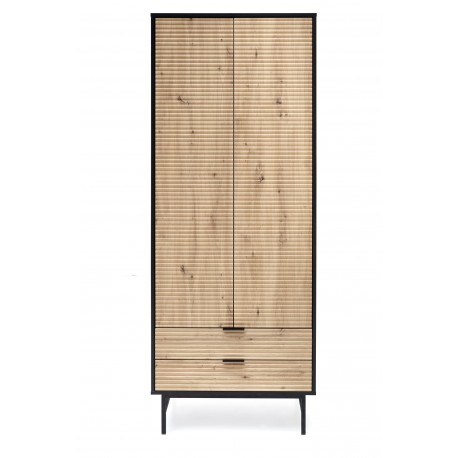 MURANO S-1 Garderobe, Håndværks Eg / Sort