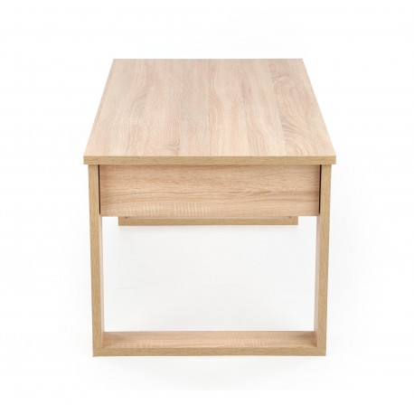 NEA C. sofabord med skuffer 110cm - Sonoma eg.