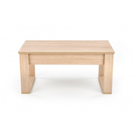 NEA C. sofabord med skuffer 110cm - Sonoma eg.