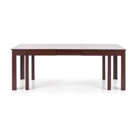 SEWERYN 160/300 cm Spisebord med udtræk - mørk Valnød