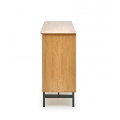 SMART KM-1 kommode - Natur eg/Sort