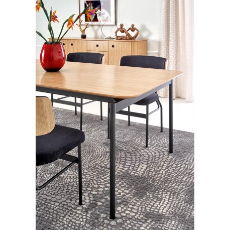 SMART-ST bord - Natur eg / Sort