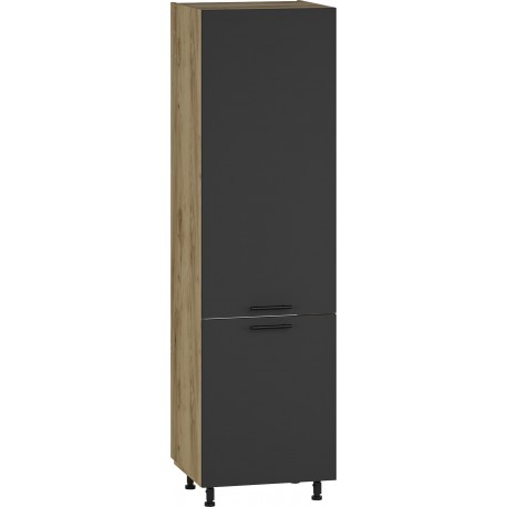 VENTO DU-60/214 højskab, - craft oak / antracit