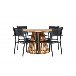 Lumpur Rund Loungesæt - Havemøbelsæt