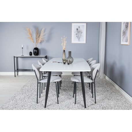 Spisebordssæt Polar med Spisebordsstole Vault