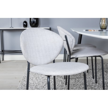 Spisebordssæt Polar med Spisebordsstole Vault