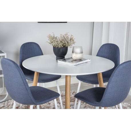 Spisebordssæt Plaza med stole Polar
