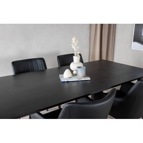 Spisebordssæt Dipp med Spisebordsstole Comfort