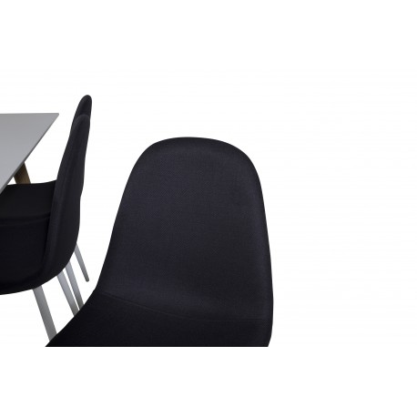 Spisebordssæt Polar med Spisebordsstole Polar