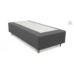 Aurora Elite boxmadras 90x200 - Lysegrå