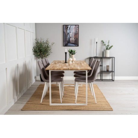 Spisebordssæt Cirebon med Spisebordsstole Polar