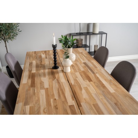 Spisebordssæt Cirebon med Spisebordsstole Polar