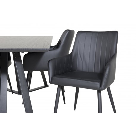 Spisebordssæt Marina med Spisebordsstole Comfort