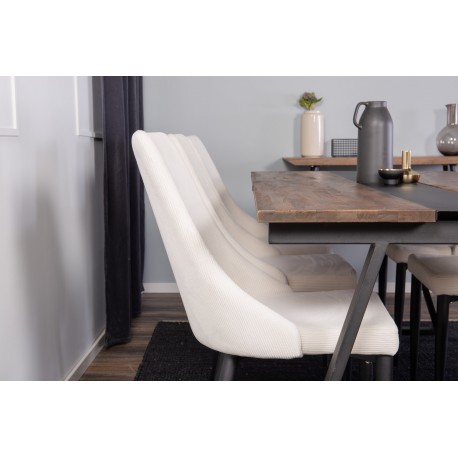 Spisebordssæt Jakarta med Spisebordsstole Leone