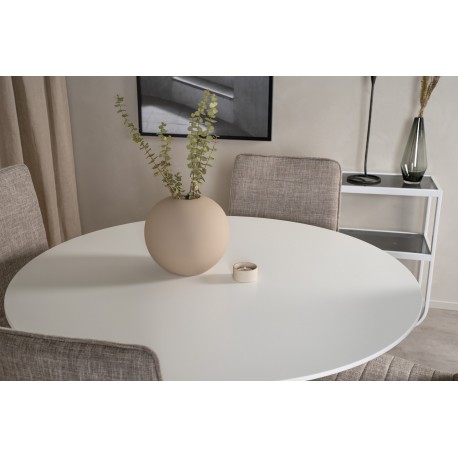 Rundt Spisebordssæt Plaza med stole Windu