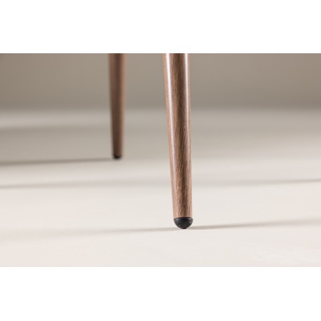 Velvet Spisebordsstol - Beige Velour