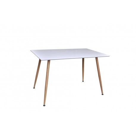 Polar Spisebord - Natur og Hvid