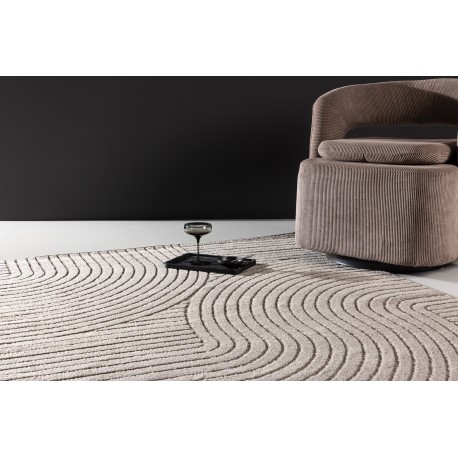 Vince Tæppe 160x230 cm- Brun