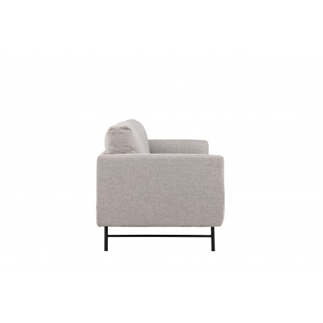 Sky 3 personers Sofa - Sort og Brun