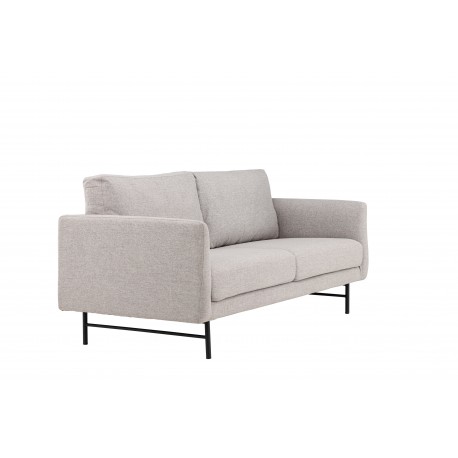Sky 3 personers Sofa - Sort og Brun
