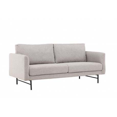 Sky 3 personers Sofa - Sort og Brun