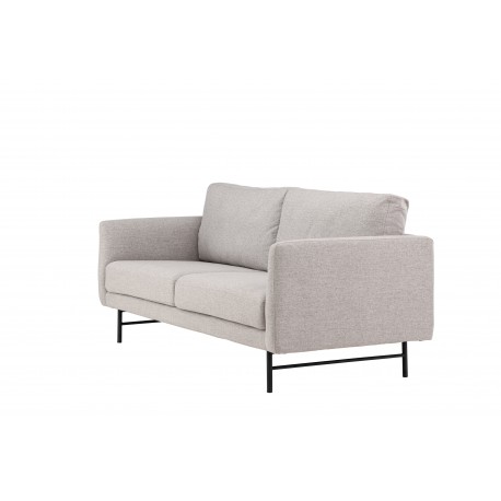 Sky 3 personers Sofa - Sort og Brun