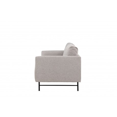Sky 3 personers Sofa - Sort og Brun