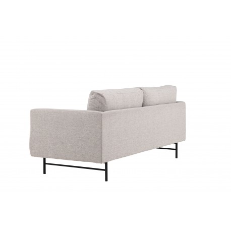 Sky 3 personers Sofa - Sort og Brun