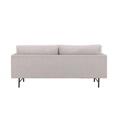 Sky 3 personers Sofa - Sort og Brun