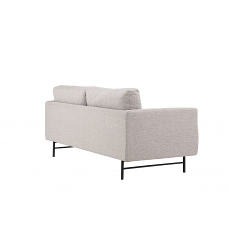Sky 3 personers Sofa - Sort og Brun