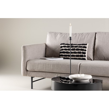 Sky 3 personers Sofa - Sort og Brun