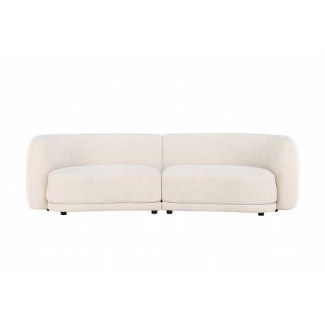 Cielo 3 personers Sofa - Beige og Sort