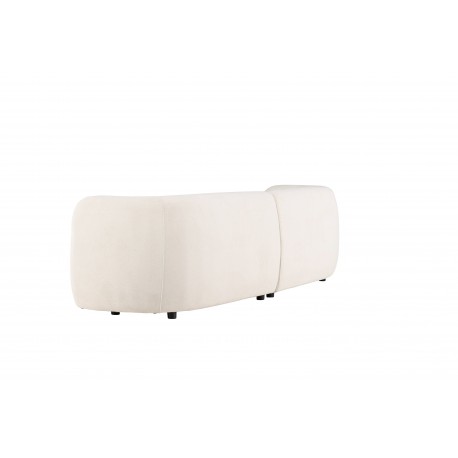 Cielo 3 personers Sofa - Beige og Sort