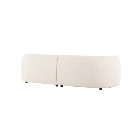 Cielo 3 personers Sofa - Beige og Sort