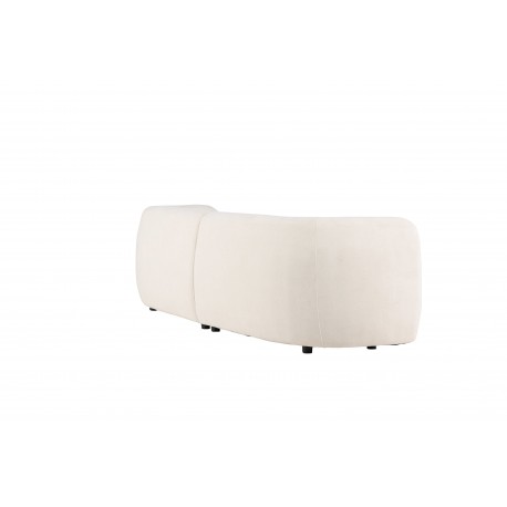 Cielo 3 personers Sofa - Beige og Sort