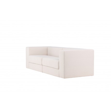 Lumi 3 personers Sofa - Hvid