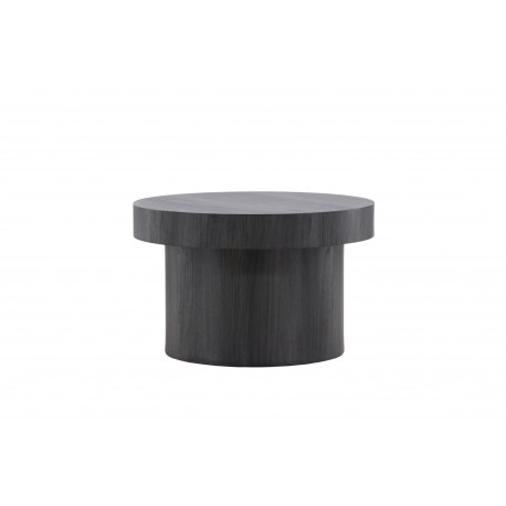 Malung Rund Sofabord Ø80cm - Sort