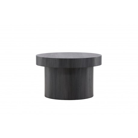Malung Rund Sofabord Ø80cm - Sort