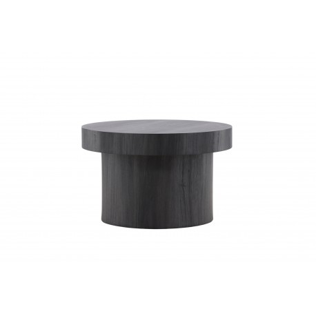 Malung Rund Sofabord Ø80cm - Sort
